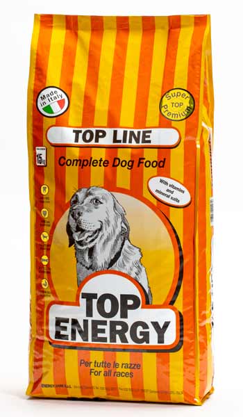 Top Energy, alimento per cani con normale o intensa attività fisica